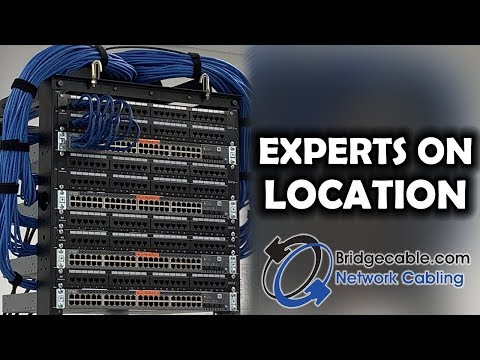 151 Data Drops | Oxford Valley Pennsylvania Network Cabling Installation | BridgeCable.com