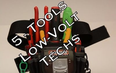 VIDEO: 5 Tools for Every Low Voltage/Security Technician
