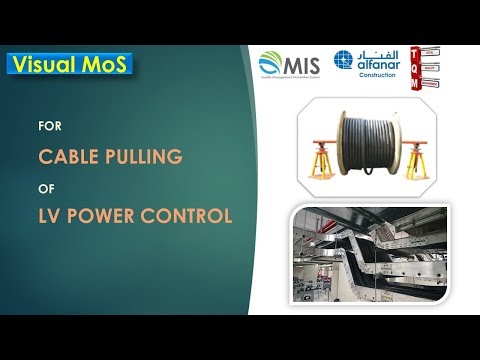 Cable Pulling (LV Power Cable)