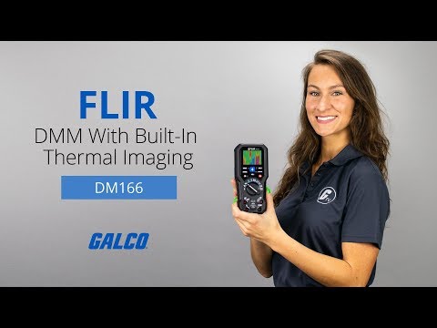 FLIR's DM166 Digital Multimeter with Built-In Thermal Imaging