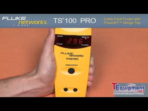 Fluke Networks TS100 Cable Fault Finder