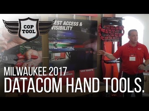 Milwaukee DataCom Hand Tools – VDV Snips & Strippers, Cat 5/6, #0 Phillips