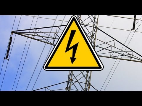VIDEO: Messing With High Tension Power Lines