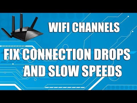 VIDEO: Understanding WIFI Channels, how to adjust them and Fix Low WIFI Signal and Connection Drops Analyze Change Router Channel